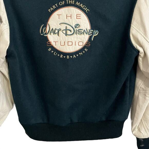 Vintage The Walt Disney Studio Burbank Lettermen Varsity Jacket - Picture 7 of 9
